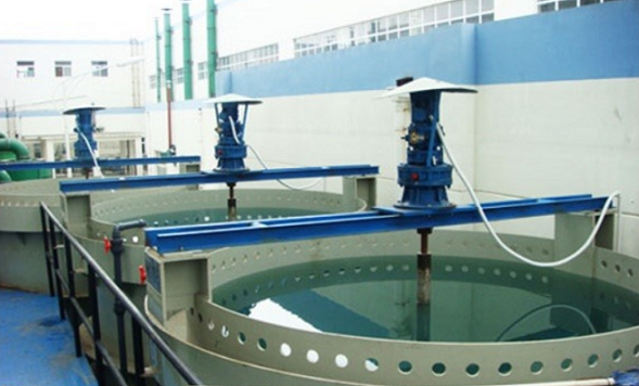 Bể xử lý nước thải sản xuất bằng keo tụ tạo bông