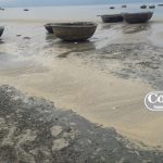 Nước thải từ đường Nguyễn Tất Thành đổ ra biển