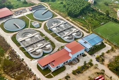 Ảnh minh họa: Nhà máy xử lý nước thải Côn Đảo
