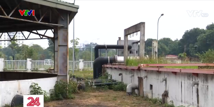 Nhà máy xử lý nước thải khu đô thị Việt Hưng